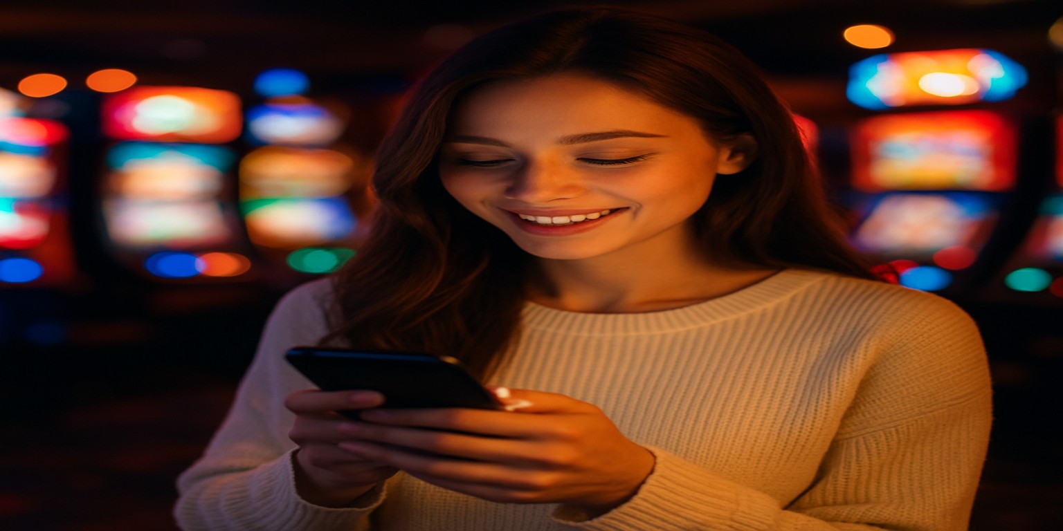 একজন নারী 777d অ্যাকাউন্টে লগইন করছেন